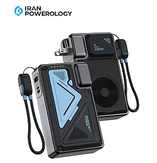 پاوربانک وایرلس , مگ سیف پاورولوژی Powerology 20000 mAh Wall Charger Magsafe Power Bank